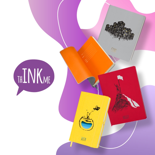 premium promotional notebooks / thINKme